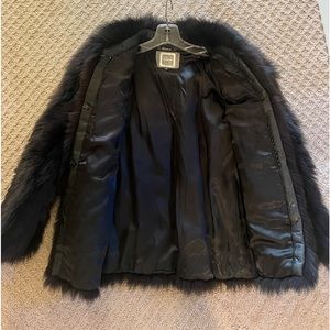 Beautiful Black Saga fur jacket M SOLD SOLD